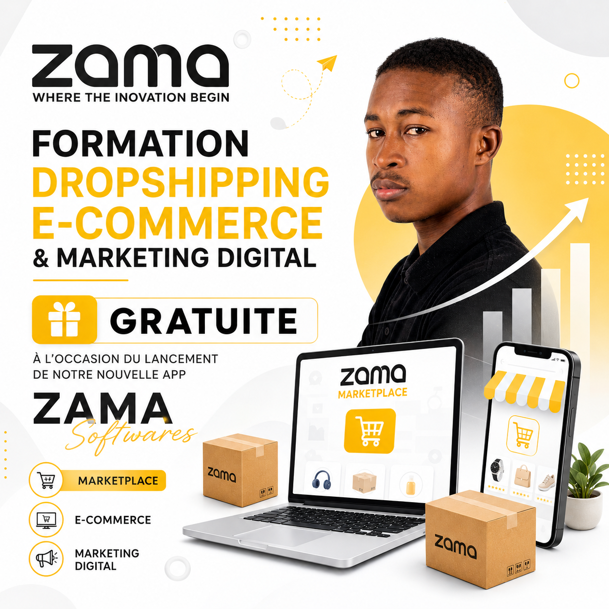 Dropshipping, e-commerce & marketing digital